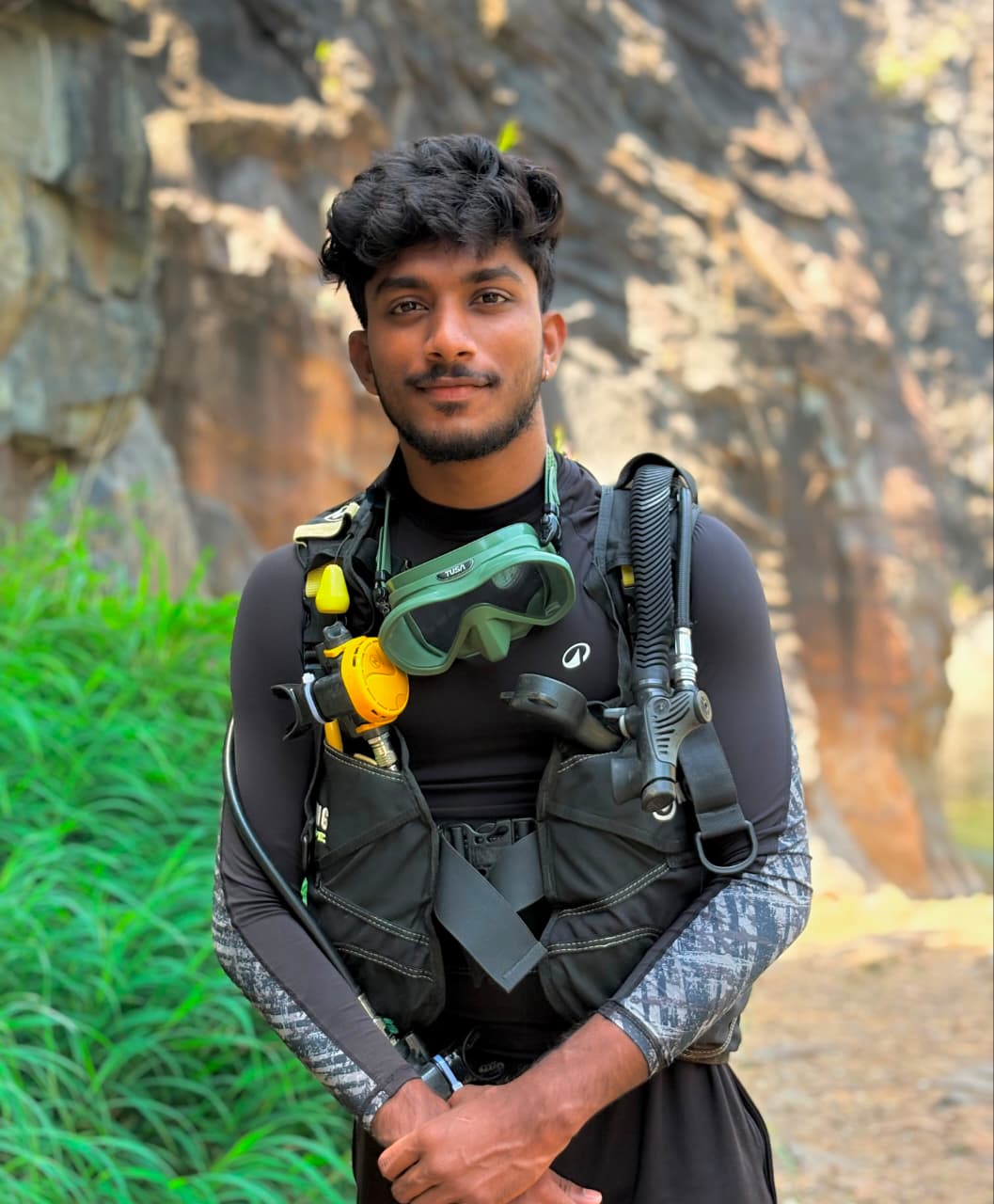 Sayooj, Dive Instructor
